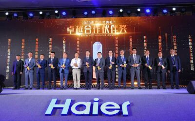 Haier’s “Global Cooperation Partner Award”