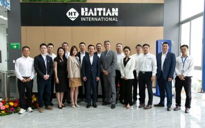 The Ambassador of China in Mexico Visits Haitian Mexico